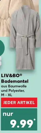 Kaufland LIV&BO Bademantel Angebot