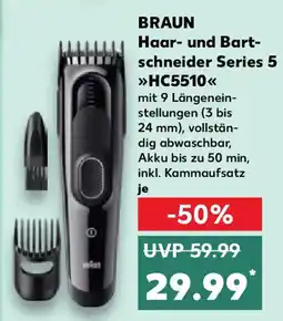 Kaufland BRAUN Haar- und Bartschneider Series 5 HC5510 Angebot