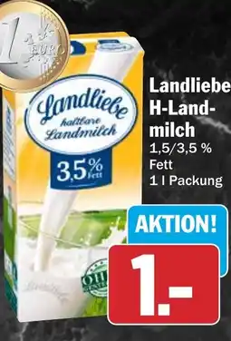 HIT Landliebe H-Landmilch Angebot