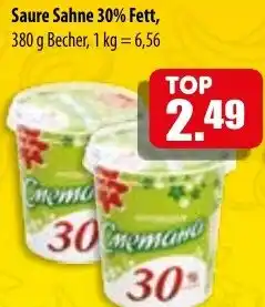 Mix Markt Saure Sahne 30% Fett Angebot