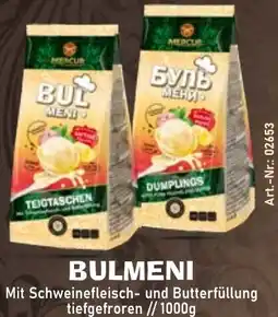 Mix Markt BULMENI Mit Schweinefleisch- und Butterfüllung tiefgefroren Angebot