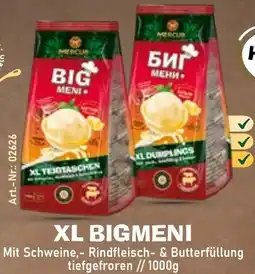 Mix Markt XL BIGMENI Mit Schweine,- Rindfleisch- & Butterfüllung tiefgefroren Angebot