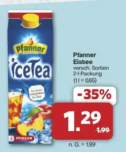 Famila Nord West Pfanner Eistee Angebot