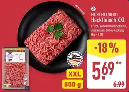 Aldi Nord MEINE METZGEREI Hackfleisch XXL Angebot