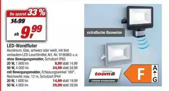 toom Baumarkt Led-wandfluter Angebot