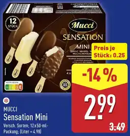 Aldi Nord MUCCI Sensation Mini Angebot