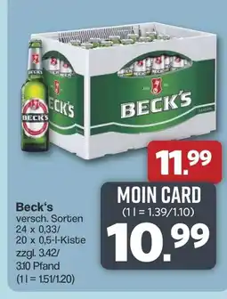 Famila Nord West Beck's Angebot