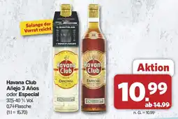 Famila Nord West Havana Club Añejo 3 Años oder Especial Angebot
