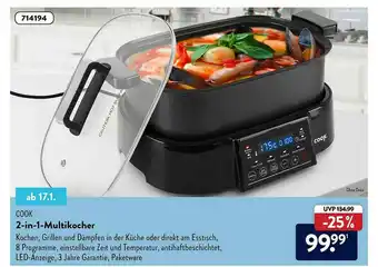 Aldi Süd Cook 2-in-1-multikocher Angebot