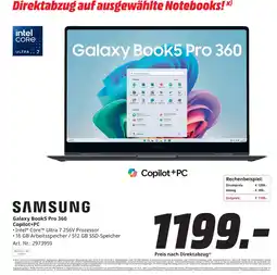 MediaMarkt Samsung galaxy book5 pro 360 copilot+pc Angebot