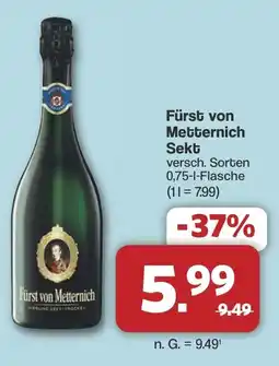 Famila Nord West Fürst von Metternich Sekt Angebot