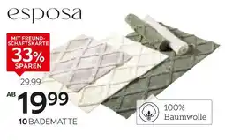 XXXLutz Esposa badematte „verano“ Angebot