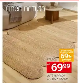 XXXLutz Linea natura juteteppich „jute dhurie“ Angebot