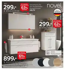 XXXLutz Novel waschtischkombination Angebot