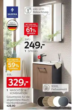 XXXLutz Sadena badprogramm vares Angebot