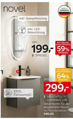 XXXLutz Novel waschtischkombination Angebot