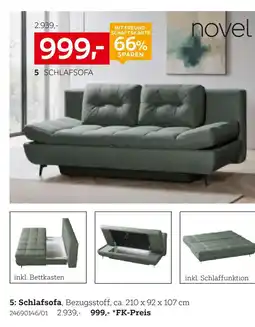 XXXLutz Novel schlafsofa Angebot