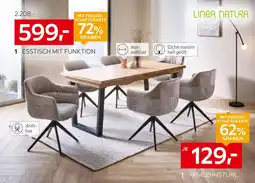 XXXLutz Linea natura esstisch mit funktion Angebot