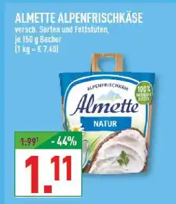 Marktkauf Almette alpenfrischkäse Angebot