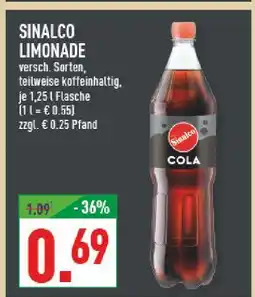 Marktkauf Sinalco limonade Angebot