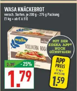 Marktkauf Wasa knäckebrot Angebot