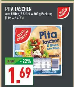 Marktkauf Gut & günstig pita taschen Angebot