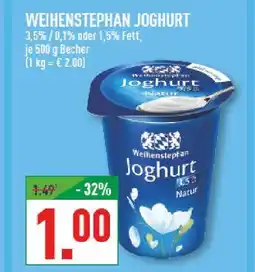 Marktkauf Weihenstephan joghurt Angebot