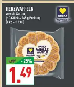 Marktkauf Edeka herstück herzwaffeln Angebot