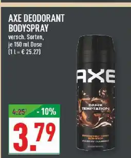 Marktkauf Axe deodorant bodyspray Angebot