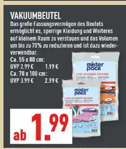 Marktkauf Mister pack vakuumbeutel Angebot