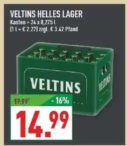 Marktkauf Veltins helles lager Angebot