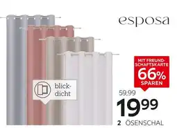 XXXLutz Esposa ösenschal „minos“ Angebot