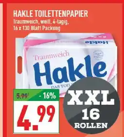 Marktkauf Hakle toilettenpapier Angebot