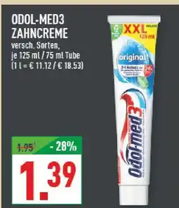 Marktkauf Odol-med3 zahncreme original Angebot