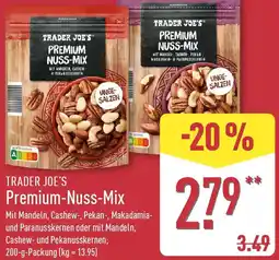 Aldi Nord TRADER JOE'S Premium-Nuss-Mix Angebot