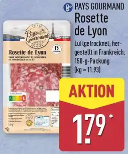 Aldi Nord PAYS GOURMAND Rosette de Lyon Angebot