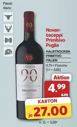 Famila Nord West Novantaceppi Primitivo Puglia Angebot