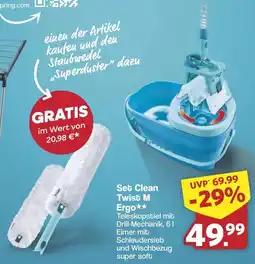 Famila Nord West LEIFHEIT Set Clean Twist M Ergo Angebot