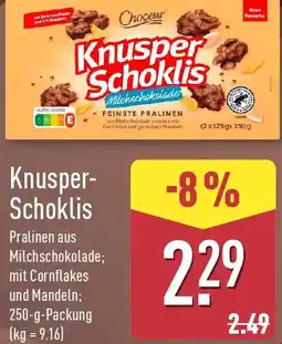 Aldi Nord Choceur Knusper Schoklis Angebot