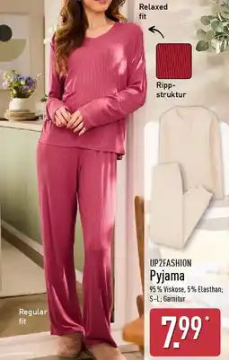 Aldi Nord UP2FASHION Pyjama Angebot