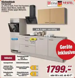 Poco Küchenblock Feel Kaschmir Angebot