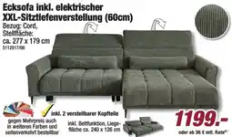 Poco Ecksofa inkl. elektrischer XXL-Sitztiefenverstellung (60cm) Angebot