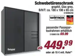 Poco wimex Schwebetürenschrank Angebot