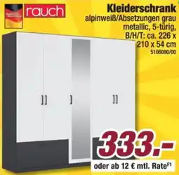 Poco Rauch Kleiderschrank Angebot