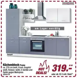 Poco Stolarz Lempert Küchenblock Promo Angebot