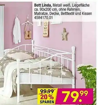 Möbel Boss Bett Linda Angebot