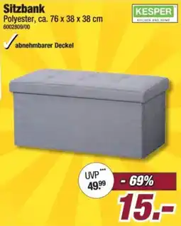 Poco KESPER Sitzbank Angebot