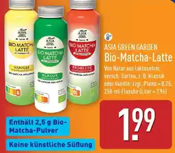 Aldi Nord ASIA GREEN GARDEN Bio-Matcha-Latte Angebot