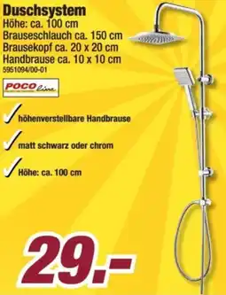 Poco POCO line Duschsystem Angebot