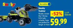 Lidl Smoby Traktor Angebot